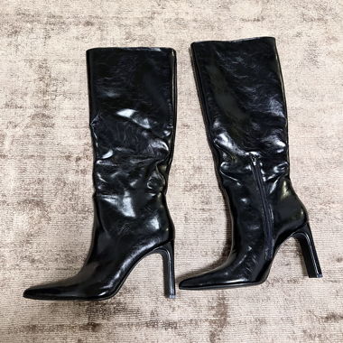 Kunstlederstiefel