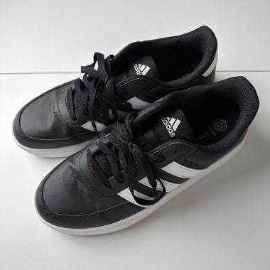 Adidas black sneakers