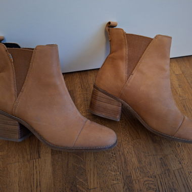Leder-Stiefeletten von TOMS
