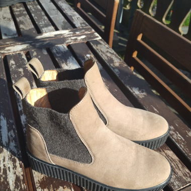 LANIUS cozy Nubuk Chelsea Boots