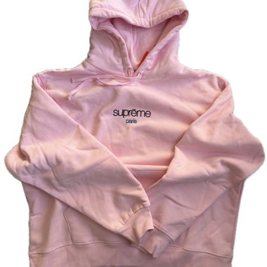 Supreme Pink Hoodie