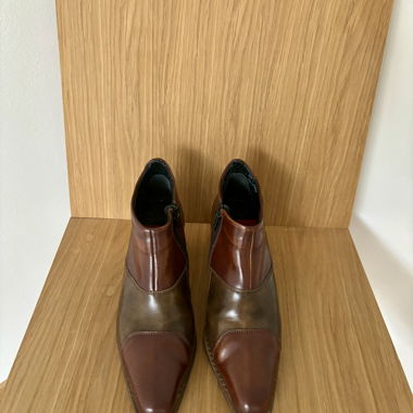 Lederstiefelette