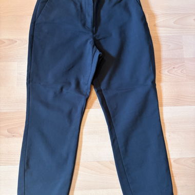 Black Fabric Trousers