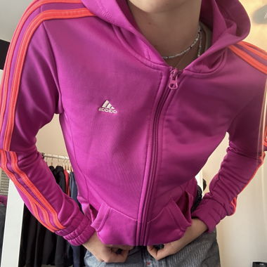 Adidas Jacket y2k pink & lila