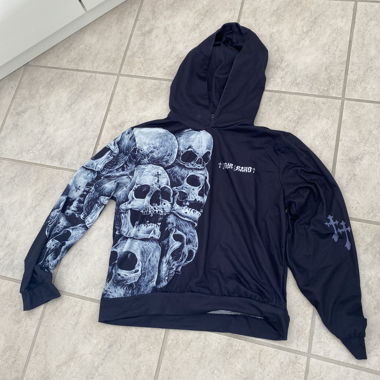 Black Skull Hoodie