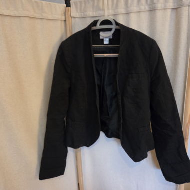 Short Black Blazer
