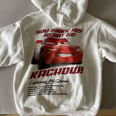 Hoddie, mit Cars Logo