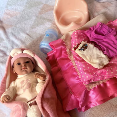 reborn avec accessoires