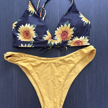 Sunflower bikini set