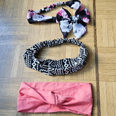Set of 3 headbands