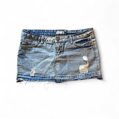 Jeans low waist Minirock 