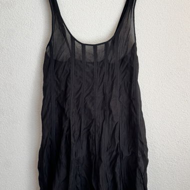 Abito seta-cotone Annette Görtz nero tg. 42