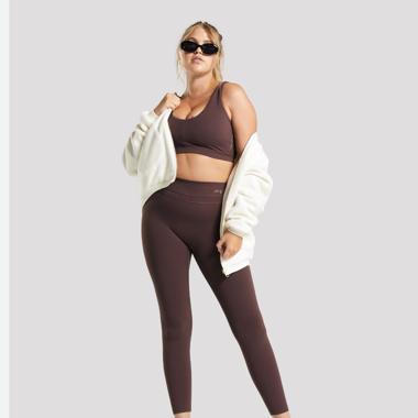 Gymshark Whitney HighRise Leggings CherryChocolate