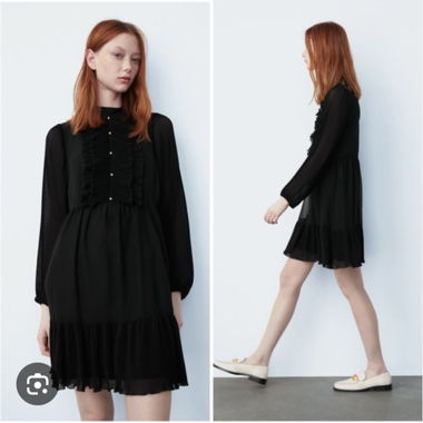 Abito nero Zara S
