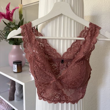 Top Bralette in Pizzo