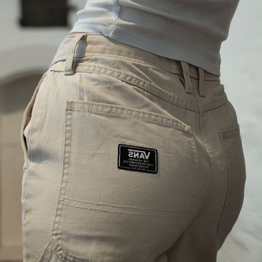 Vans beige cargo pants