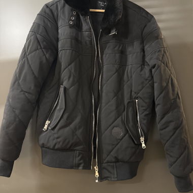 Veste d’hiver noire