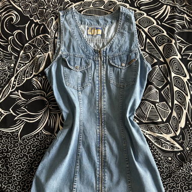 Denim dress