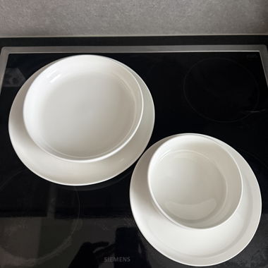 Set di stoviglie bianche MÄSER FINARO