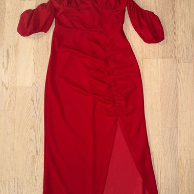 Red Fitted Dress