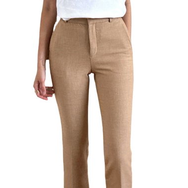 Aritzia Babaton braune Tailoring-Hosen