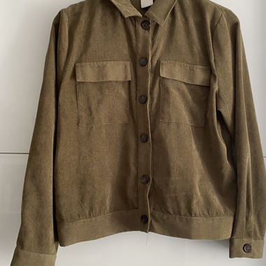 Veste en velours côtelé