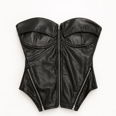 Haut corset noir