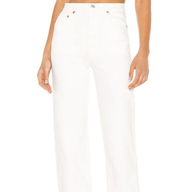 LEVI’s Ribcage Straight Ankle Jeans in Cloud Over