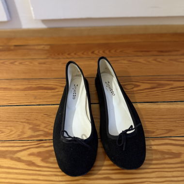 Repetto Cendrillon Ballerina Flats – Black 