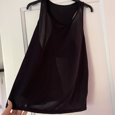 Black Sports Tank Top