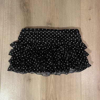 Gonna pantalone a pois
