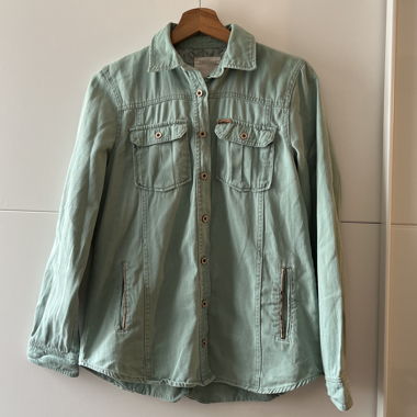 Chemise turquoise 