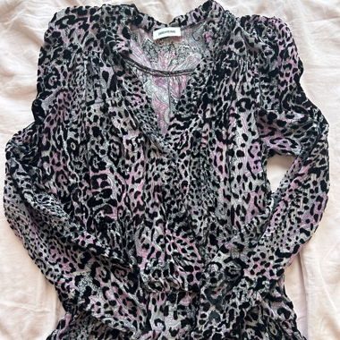 Blusa leopardata Zadig&Voltaire