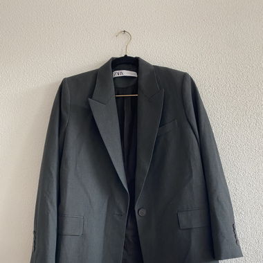 Zara grey blazer size M