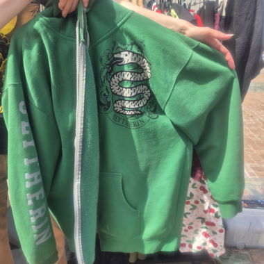 Sweat zippé Slytherin