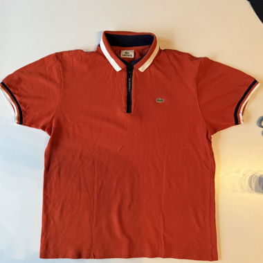 Red Lacoste Polo