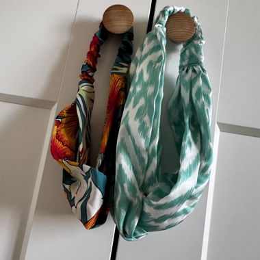 Set di 2 fasce per capelli