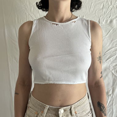 Weisses Top von Weekday
