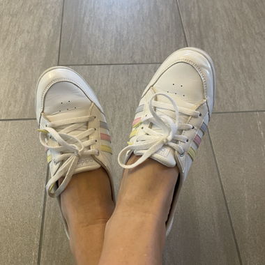 Baskets Adidas Ballarinas blanc