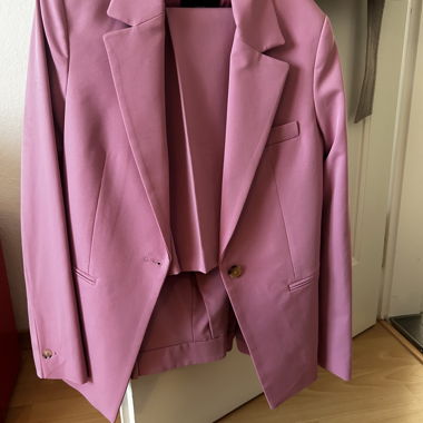 Pink blazer & trouser set