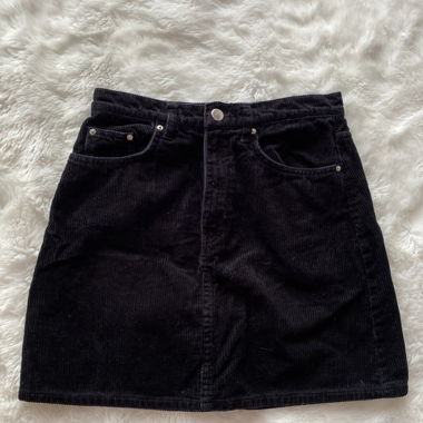 jupe courte noire