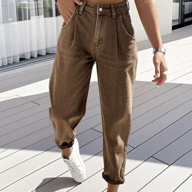 Jeans baggy marrone