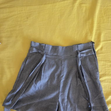 Pied-de-poule shorts