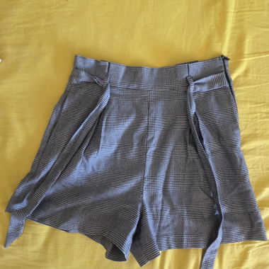 Pied-de-poule shorts
