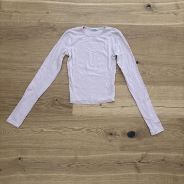 Langarmshirt in Rosa