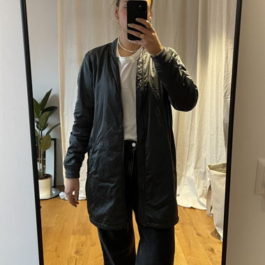 Long bomber jacket 