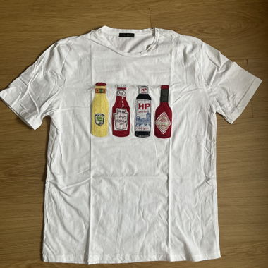 Weisses T-Shirt KAOS