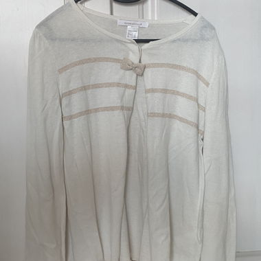 Cardigan bianco di La Redoute, taglia 40/42