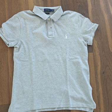 Polo Ralph Lauren graues Poloshirt Classic Fit
