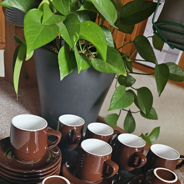 8 teiliges  espresso set zu verkaufen